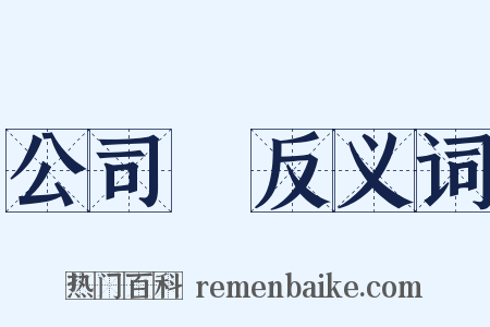 公司債反义词是什么意思的图片